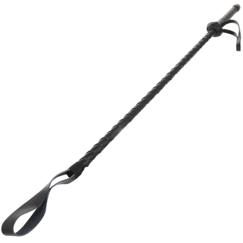 Darkness - Fouet Bdsm Fétichiste En Cuir 60Cm
